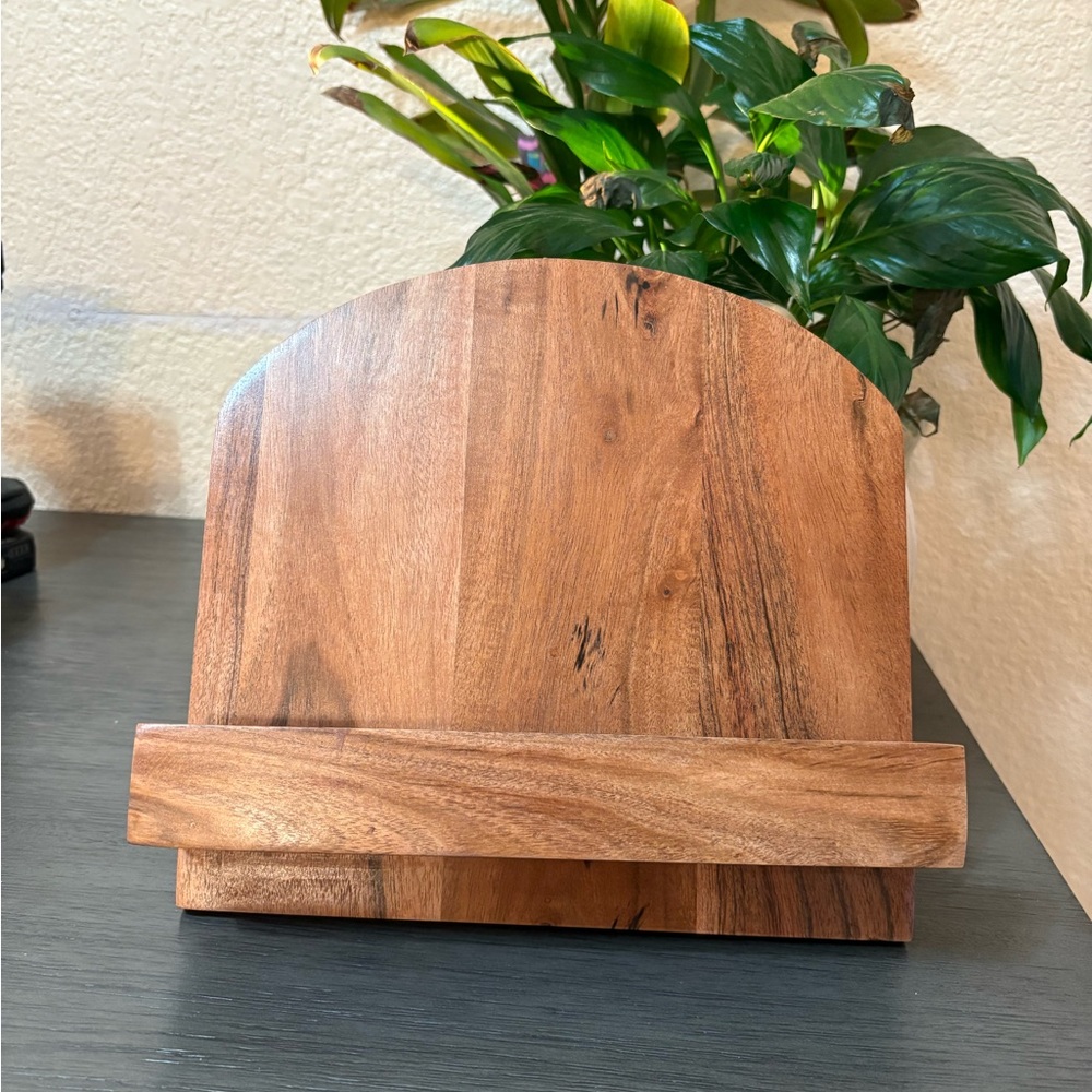 Hearth & Hand Cookbook Holder - Natural Wood